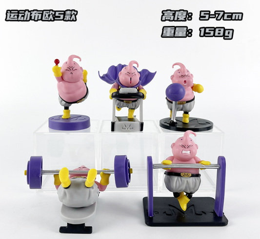 FIGURINHAS DE AÇÃO MANJI BOO A TREINAR - DRAGON BALL