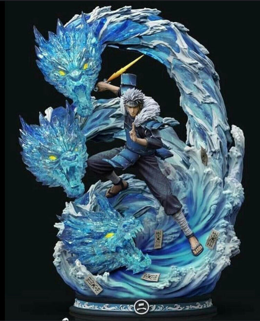 FIGURA DE AÇÃO TOBIRAMA DRAGÃO DE ÁGUA - NARUTO