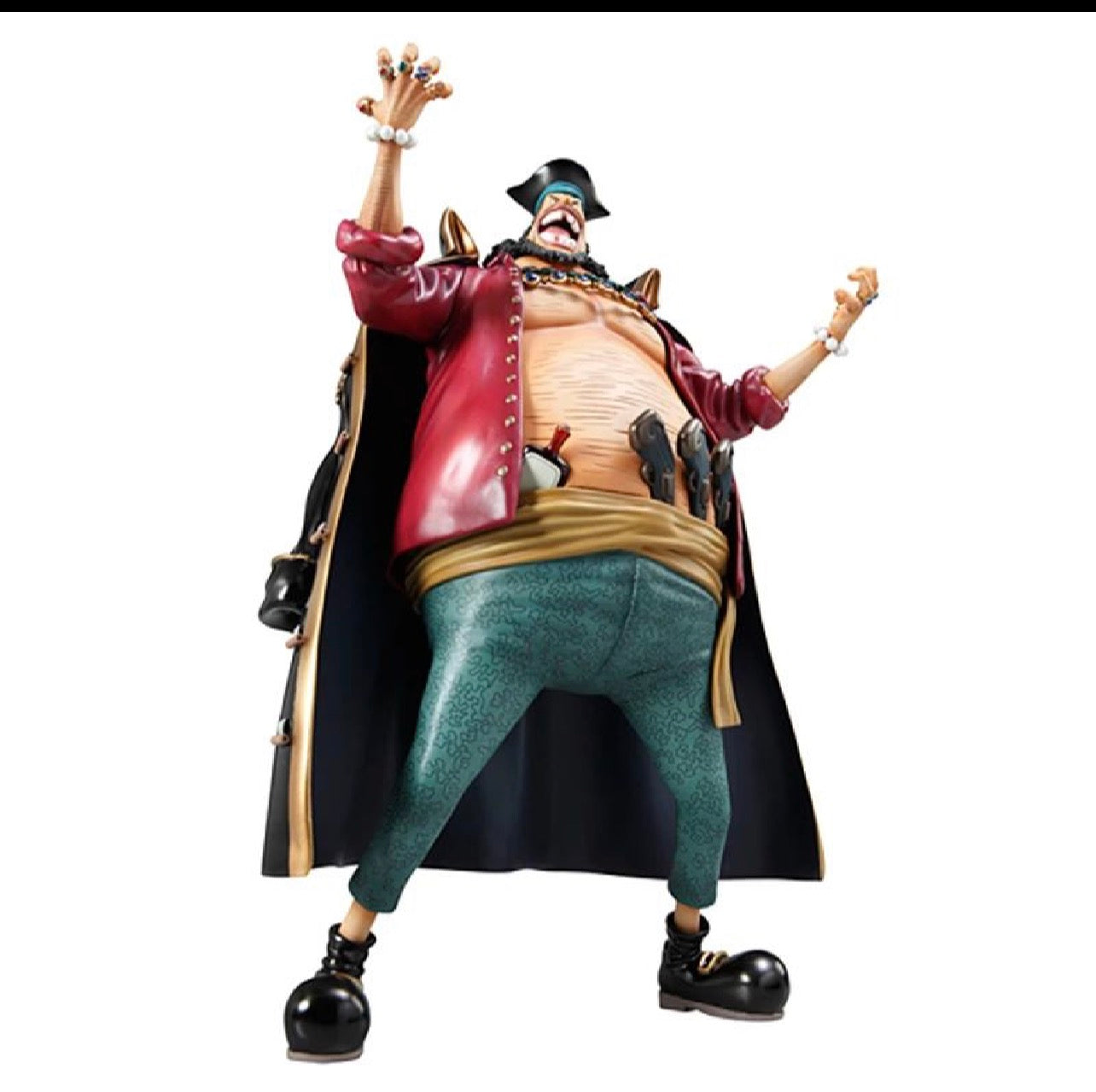 FIGURA DE AÇÃO BARBA NEGRA - one piece