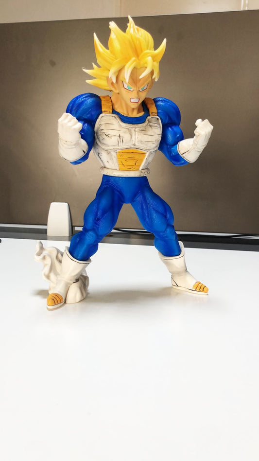 FIGURA DE AÇÃO VEGETA DRAGON BALL 28cm - NOVO
