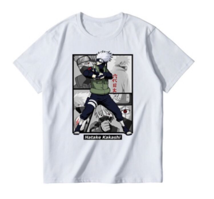 CAMISOLA HATAKE KAKASHI NARUTO - COSPLAY