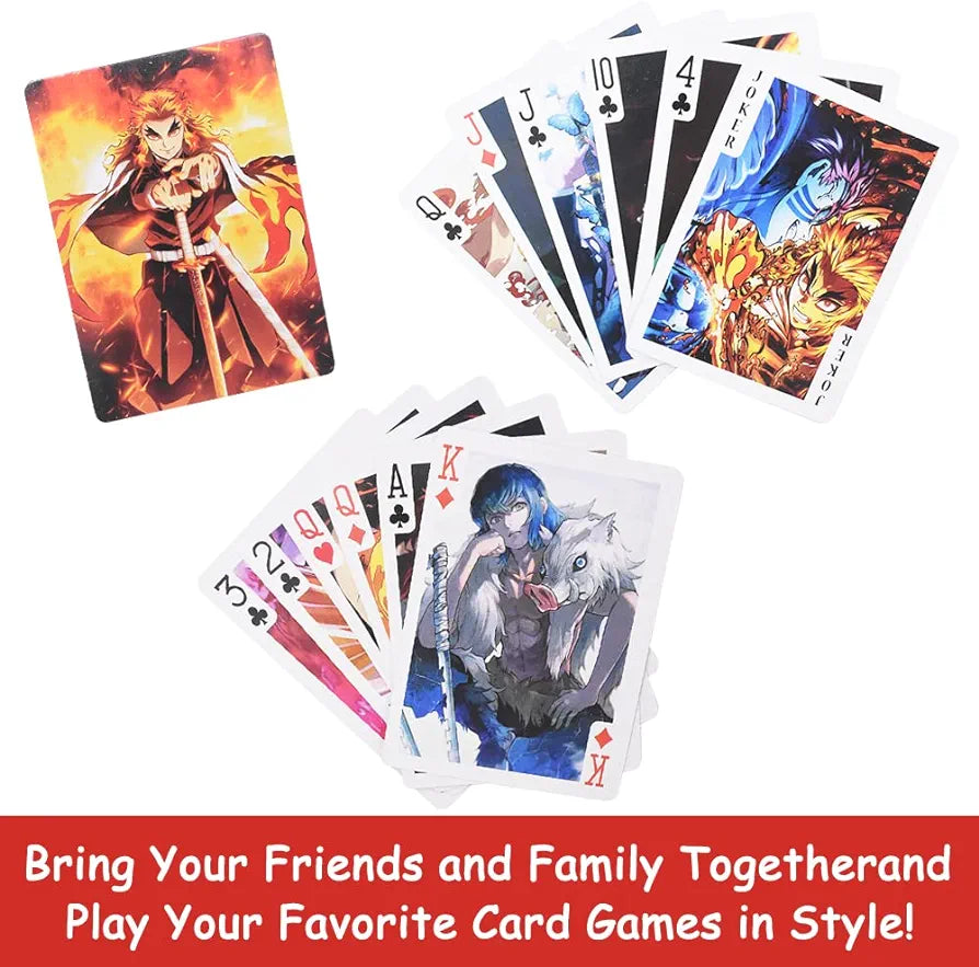 JOGO DE CARTAS - DEMON SLAYER - NOVO