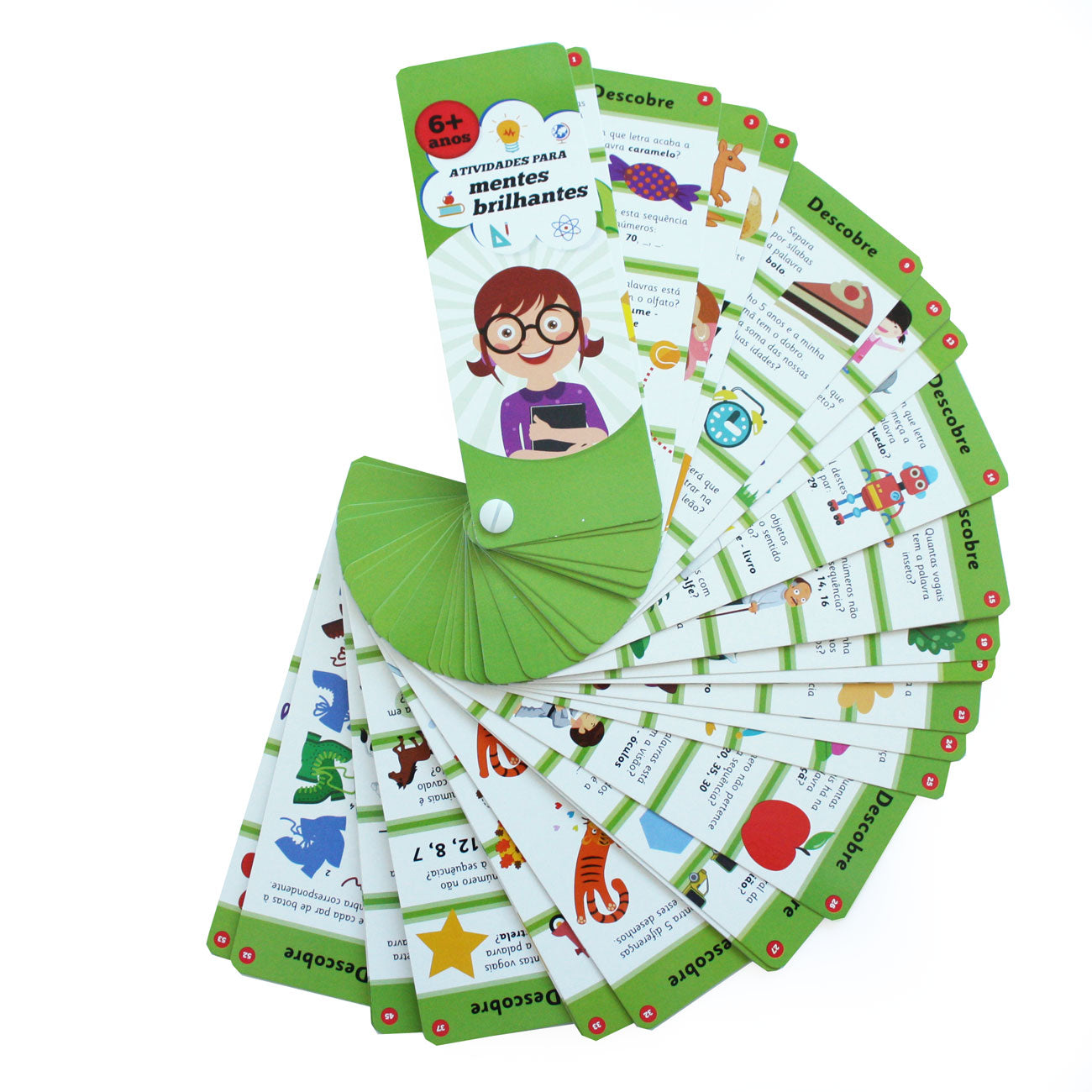 Atividades para mentes brilhantes 6+ anos