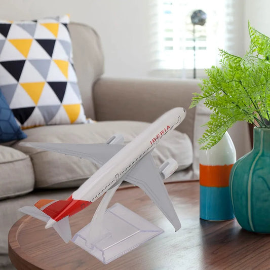 AVIÃO COLECIONÁVEL IBERIA A380 ESCALA 16 cm