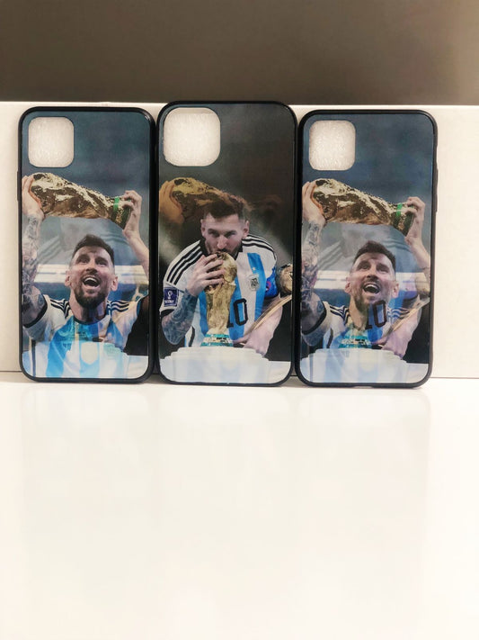 CAPA PROTETORA 3D LEONEL MESSI - IPHONE