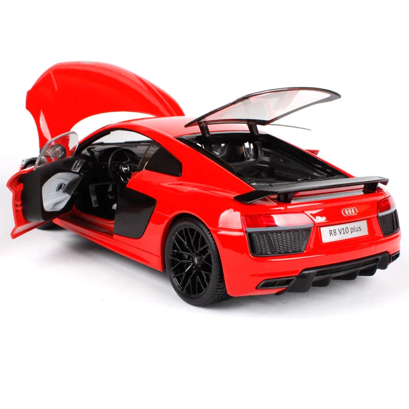 CARRO COLECIONAVEL AUDI R8 V10 PLUS ASSEMBLED VERSION ESCALA  1:24