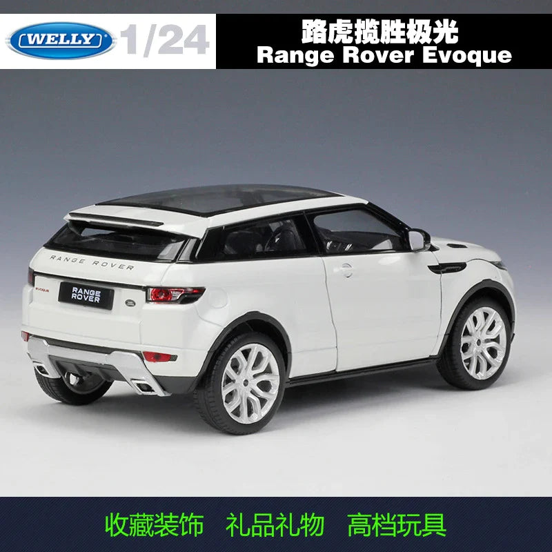 CARRO COLECIONAVEL LAND ROVER EVOQUE  ESCALA 1:24