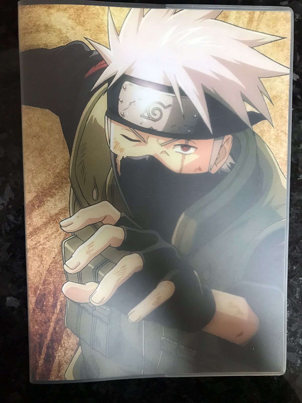 BLOCO DE NOTAS TEMÁTICO KAKASHI E NARUTO - NARUTO