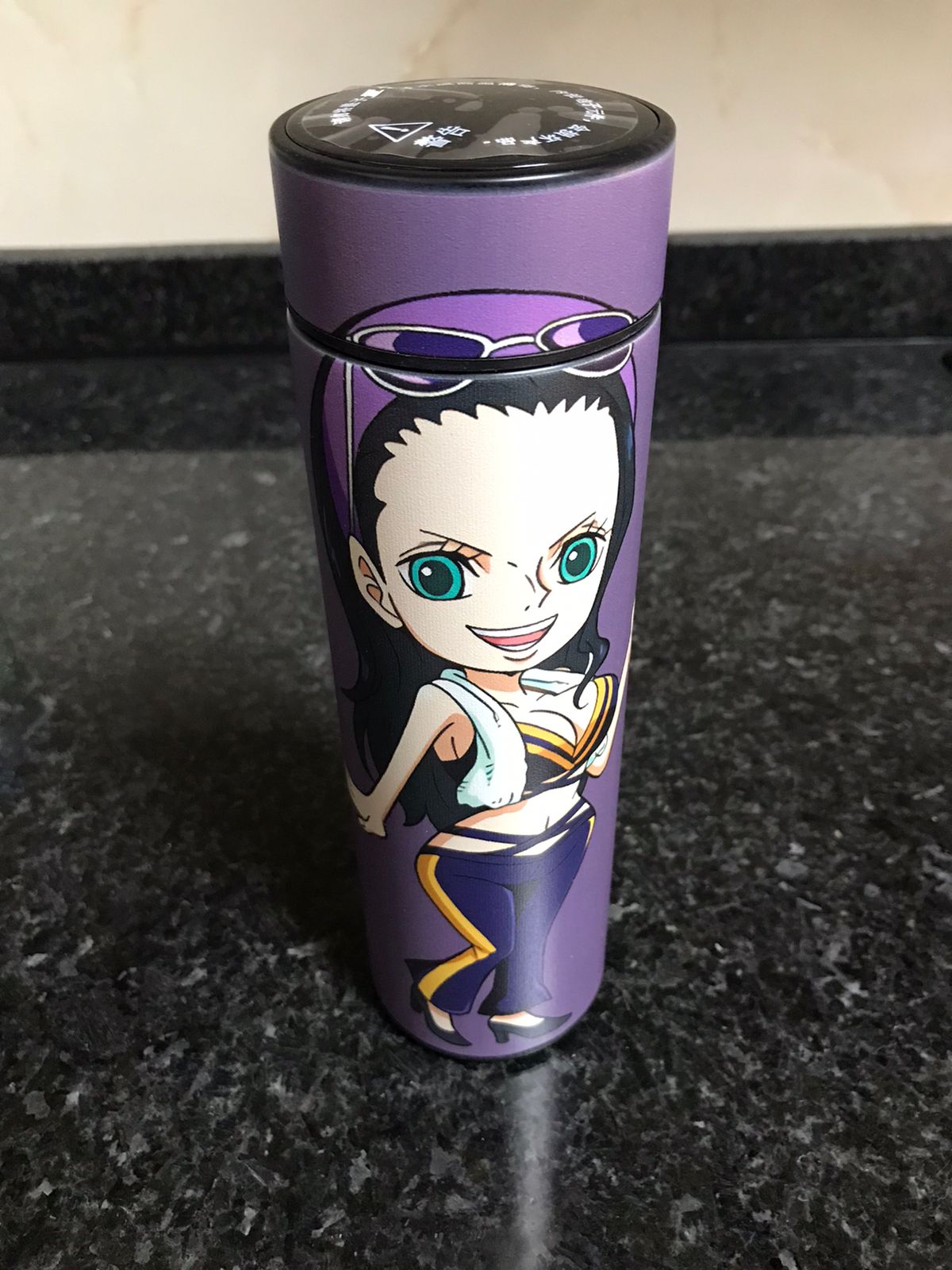 GARRAFAS TÉRMICAS COM TERMÔMETRO - ONE PIECE