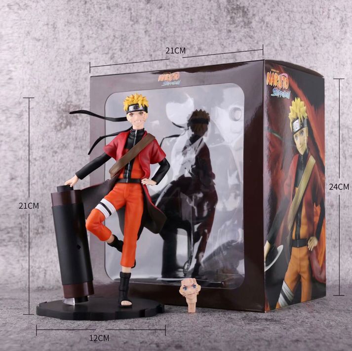 FIGURA DE AÇÃO NARUTO UZUMAKI - NARUTO