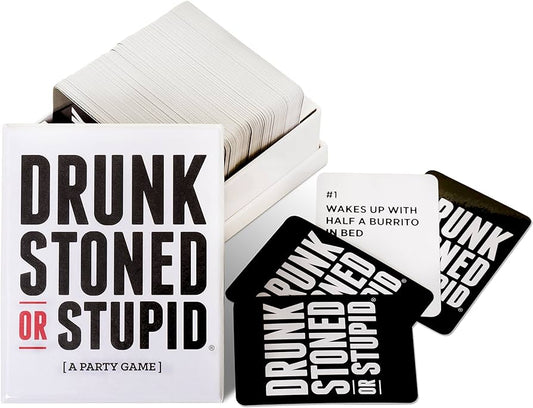 JOGO DE CARTAS - DRUNK STONED OR STUPID ( A PARTY GAME )