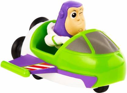 FIGURINHA TOY STORY - MINIS BUZZ LIGHTER & SPACESHIP (mini action fight)
