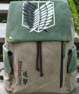 MOCHILA ATTACK ON TITAN
