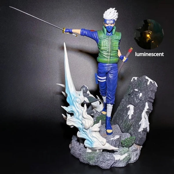 FIGURA DE AÇÃO KAKASHI (GRANDE )- NARUTO