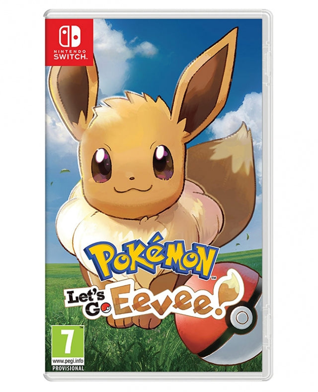 POKÉMON LET'S GO EEVEE! - NOVO - NINTENDO SWITCH