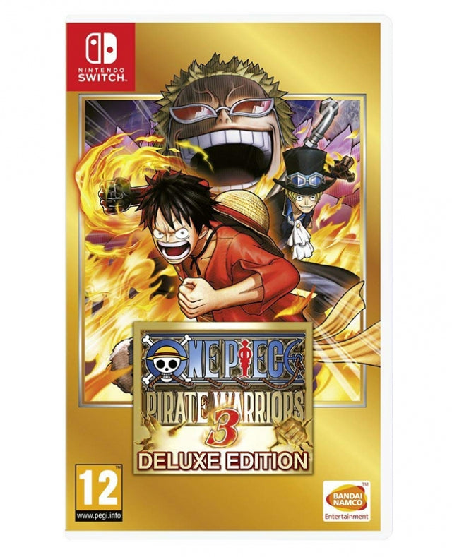 ONE PIECE PIRATE WARRIORS 3 DELUXE EDITION NINTENDO SWITCH  - NOVO