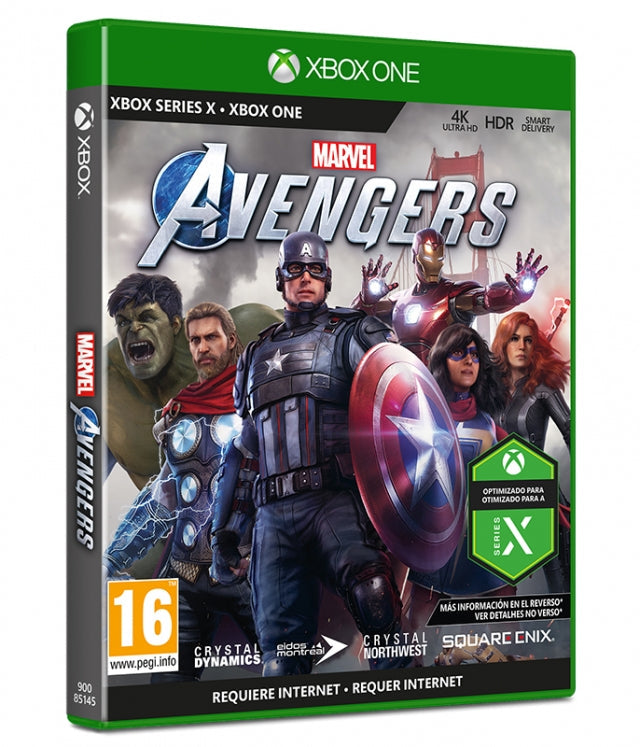 MARVEL AVENGERS - NOVO - XBOX