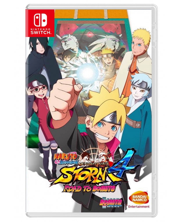 NARUTO SHIPPUDEN ULTIMATE NINJA STORM 4 ROAD TO BORUTO SWITCH - NOVO