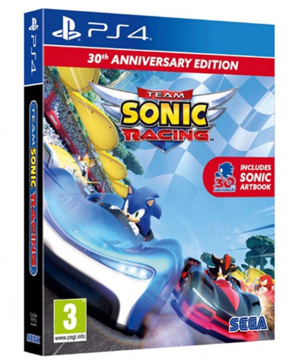 TEAM SONIC RACING 30TH ANNIVERSARY EDITION PS4 - NOVO