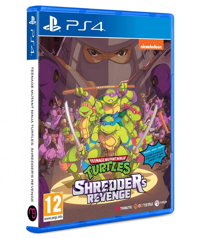 TEENAGE MUTANT NINJA TURTLES SHREDDERS REVENGE PS4