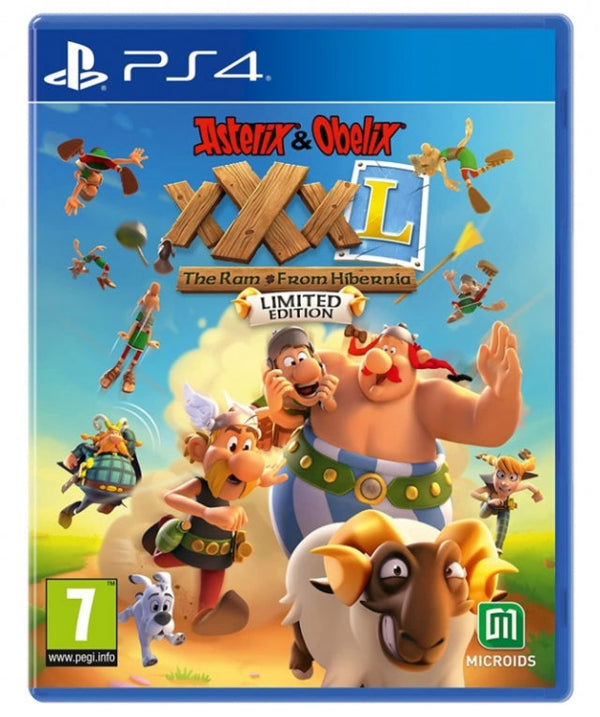 ASTERIX & OBELIX XXXL THE RAM FROM HIBERNIA LIMITED EDITION PS4 - NOVO