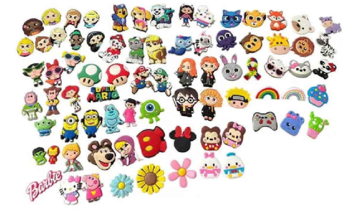 ACESSÓRIOS ENFEITES CROCS -  PINGENTES CHARMS JIBBITZ