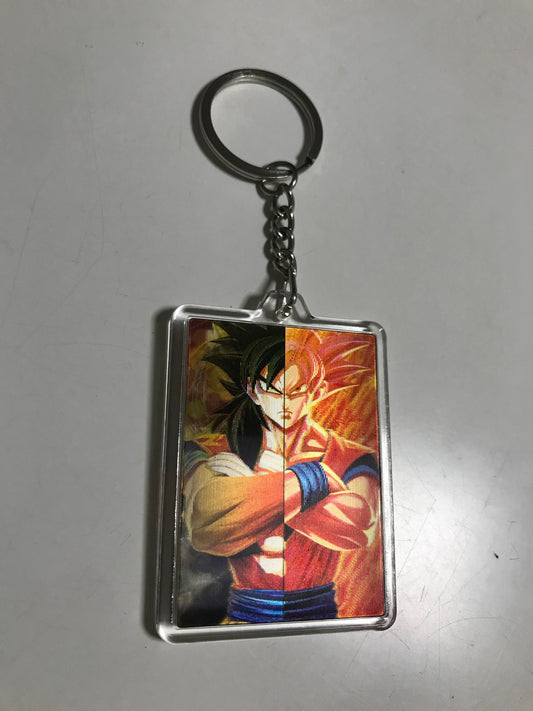CHAVEIRO TEMÁTICO 3D GOKU E VEGETA