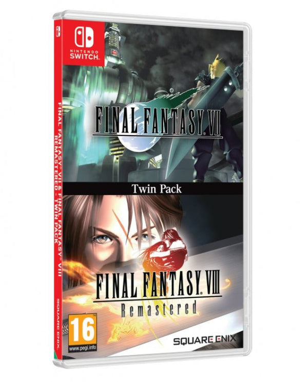 FINAL FANTASY VII & VIII REMASTERED TWIN PACK - NOVO - NINTENDO SWITCH