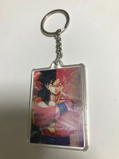 CHAVEIRO TEMÁTICO 3D GOKU E VEGETA