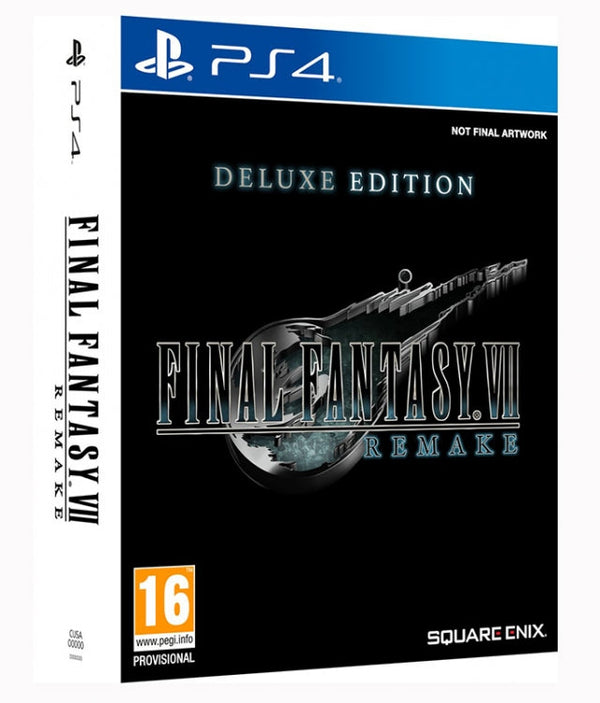 FINAL FANTASY VII REMAKE DELUXE EDITION (EM PORTUGUÊS)  - NOVO - PS4