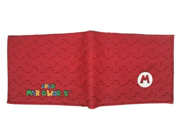 CARTEIRA SUPER MARIO WORLD - NOVO