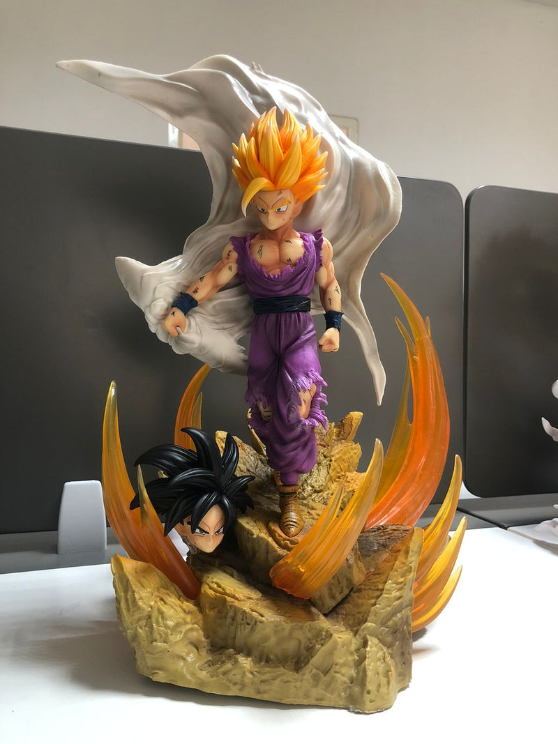 FIGURA DE AÇÃO GOHAN 28cm DRAGON BAL - NOVO