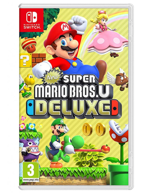 NEW SUPER MARIO BROS. U DELUXE (EM PORTUGUÊS) NINTENDO SWITCH - SEMINOVO