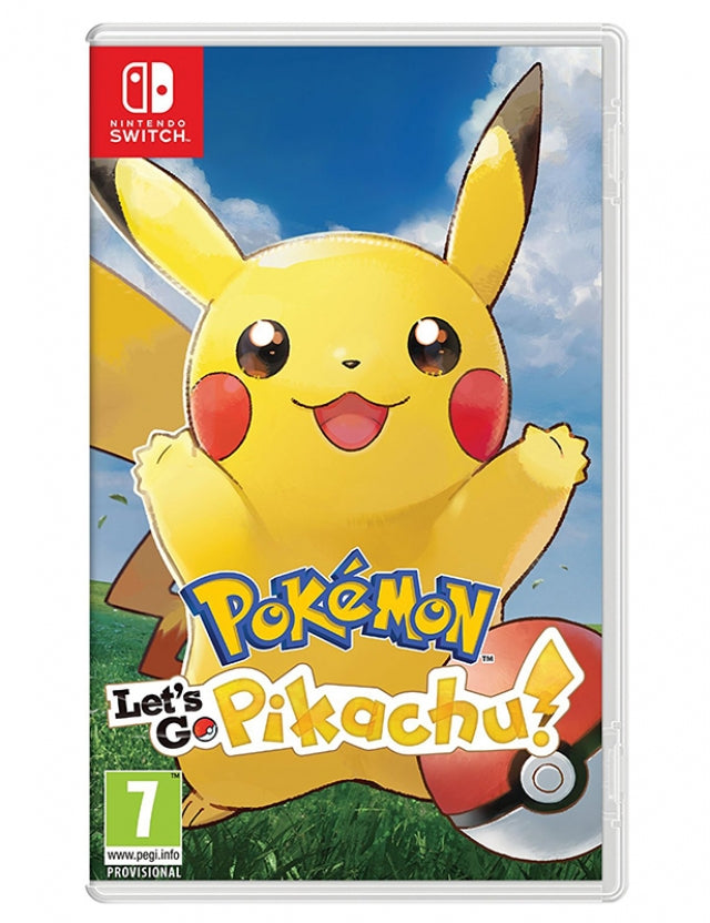 POKÉMON LET'S GO PIKACHU!- NOVO - NINTENDO SWITCH