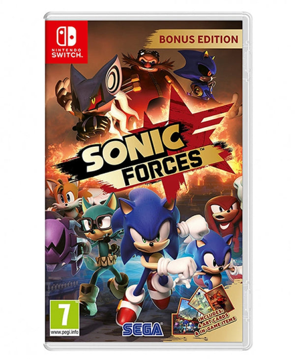 SONIC FORCES NINTENDO SWITCH - NOVO