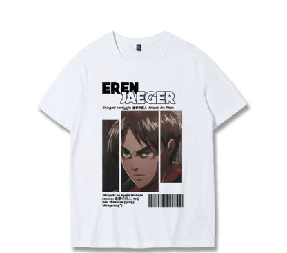 CAMISOLA EREN JAEGER ATTACK ON TITAN - COSPLAY