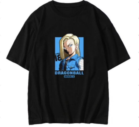 CAMISOLA ANDROID 18 DRAGON BALL  - COSPLAY