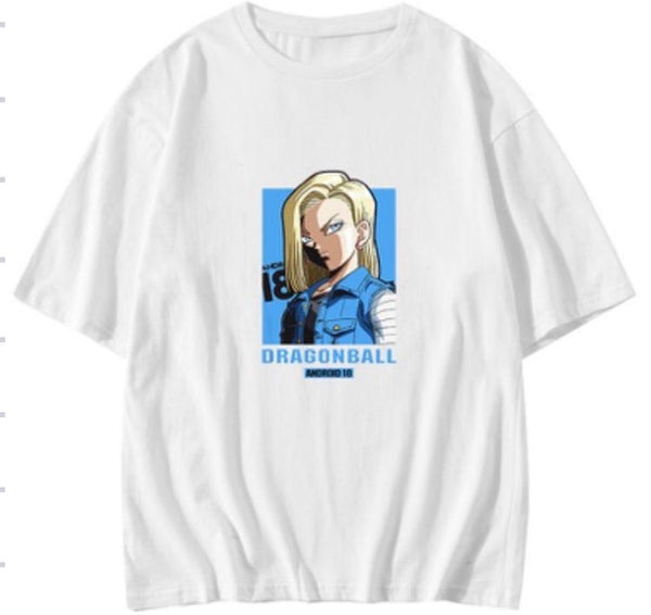 CAMISOLA ANDROID 18 DRAGON BALL  - COSPLAY