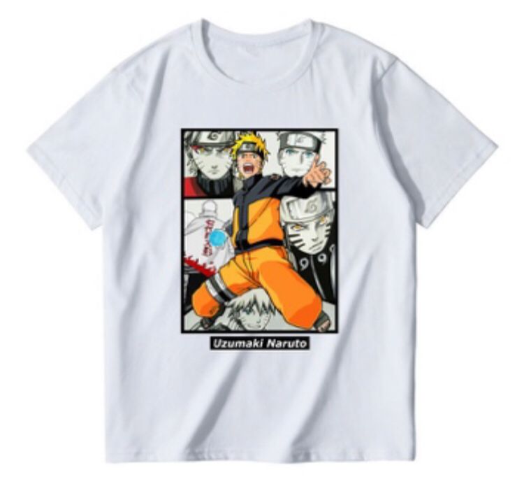 CAMISOLA UZUMAKI NARUTO - COSPLAY