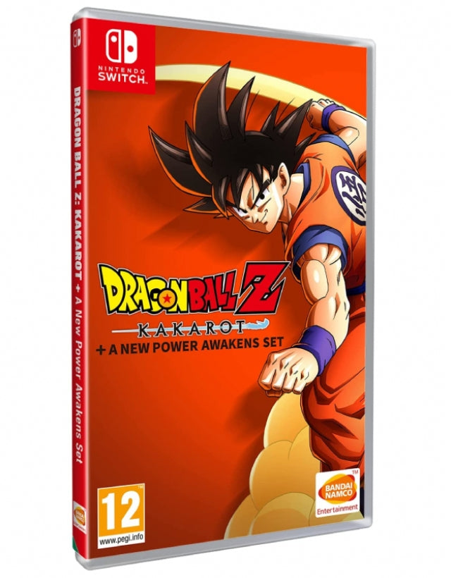 DRAGON BALL Z KAKAROT + A NEW POWER AWAKENS SET NINTENDO SWITCH- NOVO