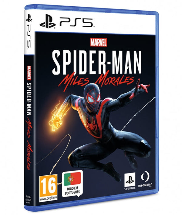 SPIDER-MAN MILES MORALES (EM PORTUGUÊS) Marve PS5 - NOVO