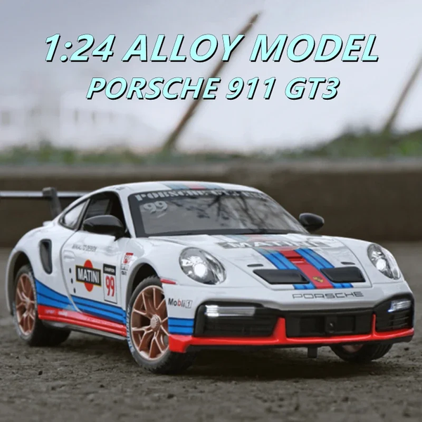 CARRO COLECIONÁVEL Porsche 911 GT3 ESCALA 1:32