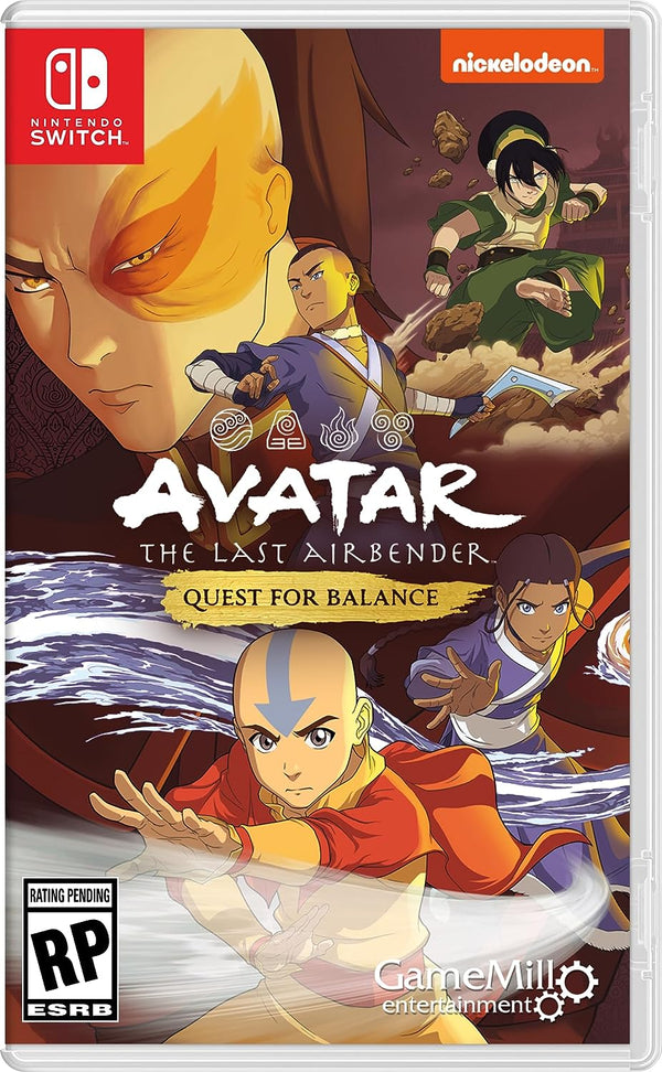 AVATAR THE LAST AIRBENDER - NINTENDO SWITCH- NOVO