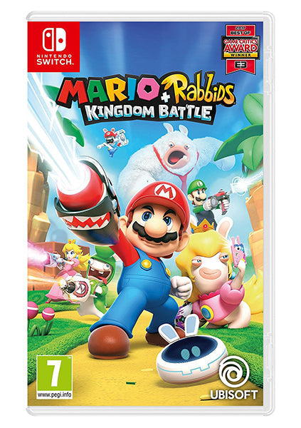 MARIO + RABBIDS KINGDOM BATTLE NINTENDO SWITCH- NOVO