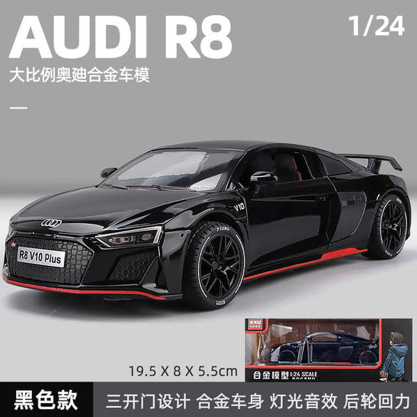 CARRO COLECIONAVEL AUDI R8 V10 ESCALA  1:24