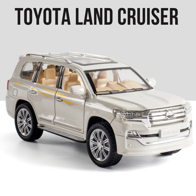 CARRO COLECIONAVEL LAND CRUISER P-34 ESCALA  1:24