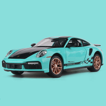 CARRO COLECIONAVEL PORSHE 911 TURBO S ESCALA   1:24