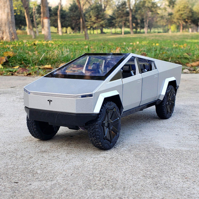 CARRO COLECIONAVEL  TESLA PICKUP ESCALA  1:24