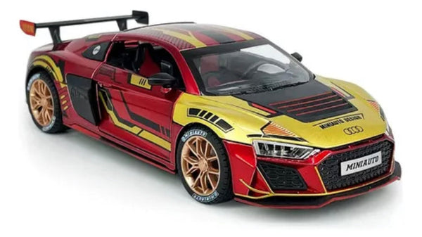 CARRO COLECIONAVEL AUDI R8 ESCALA  1:24