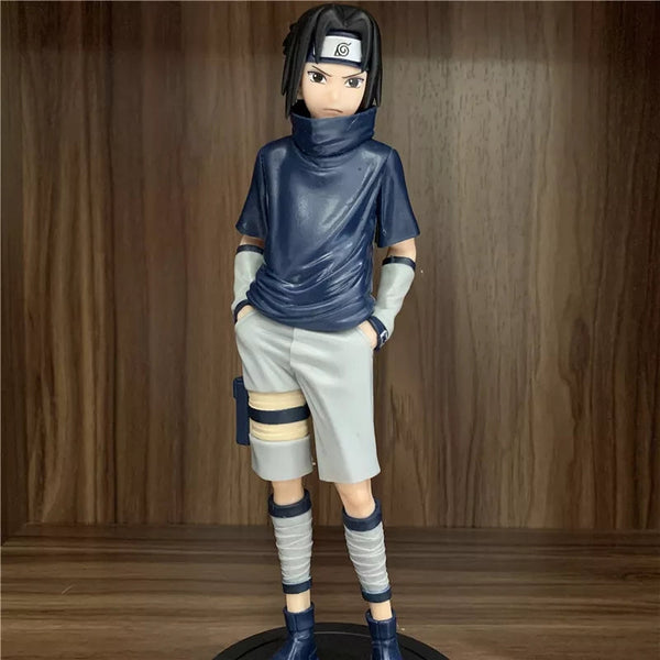 FIGURA DE AÇÃO SASUKE (SKIN CLÁSSICO)(GRANDE) - NARUTO